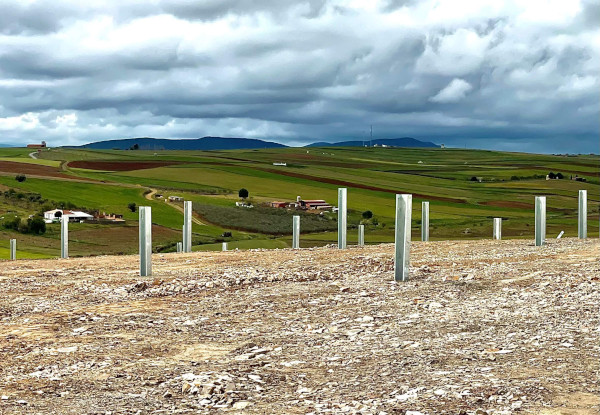 proyecto para campo de energía fotovoltaica
